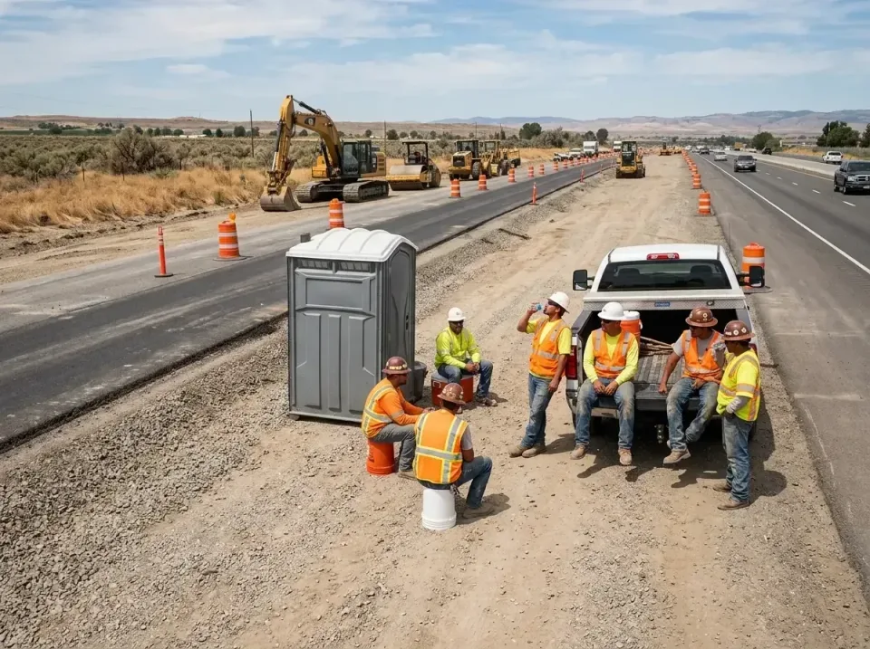 highway-road-construction-crew-007 — frequently asked questions, Porta Potty and Restroom Rentals in Brooks, KY